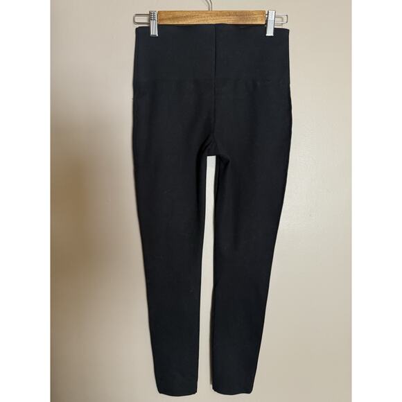 Spanx Essential Leggings Womens Medium Capris Black High Waisted Legging FL1415 - Picture 4 of 8